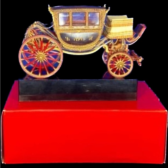 Other - Antique Miniature Carriage / Miniatura de la Carroza de Concha Siglo XVIII Spain